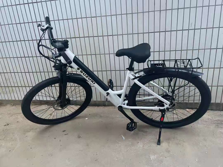 铃木助力纯电动两用山地车